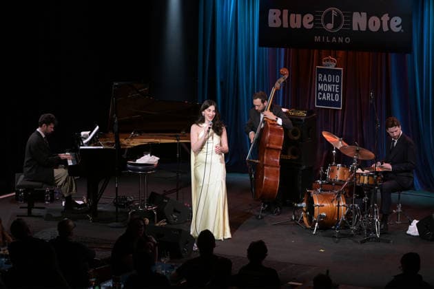 Stella Cole Concert Blue Note - Milan, Italy Fraser Urquhart;Luca Fattorini;Stella Cole;Hank Allen-Barfield Stella Cole Concert Blue Note - Milan, Italy 28th April 2026 SGPItalia id 134837 * Not Exclusive  Copyright: xSGPx
