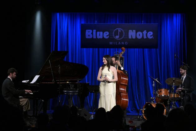 Stella Cole Concert Blue Note - Milan, Italy Fraser Urquhart;Luca Fattorini;Stella Cole;Hank Allen-Barfield Stella Cole Concert Blue Note - Milan, Italy 28th April 2026 SGPItalia id 134837 * Not Exclusive  Copyright: xSGPx