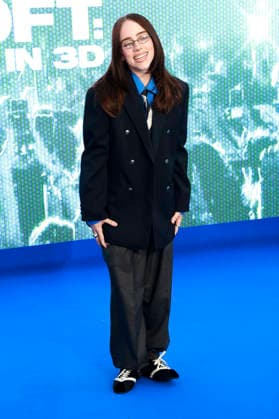Billie Eilish at the premiere of the 3D concert film Billie Eilish Hit Me Hard and Soft The Tour at Odeon Luxe Leicester Square London, 28 04 2026 Foto:xD.xJonesx xFuturexImagex eilish_6413