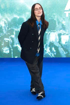 Billie Eilish at the premiere of the 3D concert film Billie Eilish Hit Me Hard and Soft The Tour at Odeon Luxe Leicester Square London, 28 04 2026 Foto:xD.xJonesx xFuturexImagex eilish_6418
