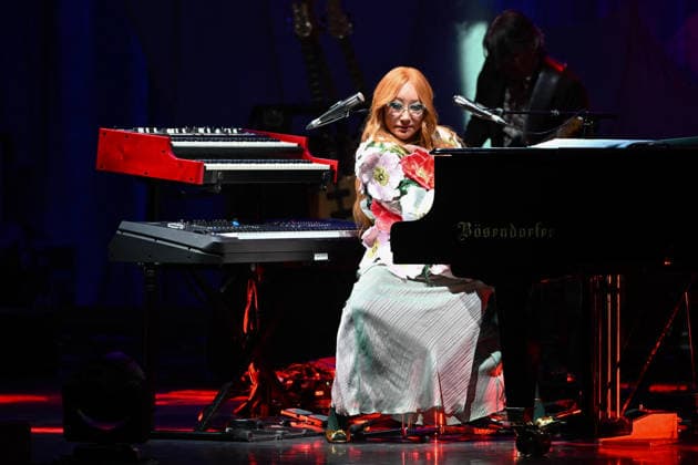 Tori Amos Performs At L Olympia - Paris Tori Amos performs at the l Olympia in Paris, France on April 28, 2026. Photo by Christophe Meng ABACAPRESS.COM Paris Ile-de-France France  Copyright: xMengxChristophe ABACAx
