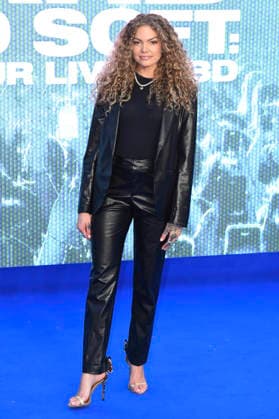 Becca Dudley at the premiere of the 3D concert film Billie Eilish Hit Me Hard and Soft The Tour at Odeon Luxe Leicester Square London, 28 04 2026 Foto:xS.xVasx xFuturexImagex eilish_6435