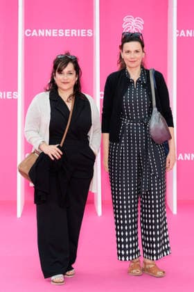 The 9th Canneseries International Festival - Pink Carpet - Closing Ceremony Nahid Shaikh, Sofie Hanegreefs attend the pink carpet ahead of the closing ceremony of the 9th edition of the Cannes International Series Festival (Canneseries) in Cannes, southern France, on April 28, 2026. Photo by ShootPix ABACAPRESS.COM Nice Provence-Alpes-Cote d Azur France  Copyright: xShootpix ABACAx