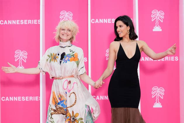 The 9th Canneseries International Festival - Pink Carpet - Closing Ceremony Olivia Cote, Hiba Bennani attend the pink carpet ahead of the closing ceremony of the 9th edition of the Cannes International Series Festival (Canneseries) in Cannes, southern France, on April 28, 2026. Photo by ShootPix ABACAPRESS.COM Nice Provence-Alpes-Cote d Azur France  Copyright: xShootpix ABACAx