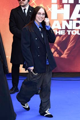 Billie Eilish at the premiere of the 3D concert film Billie Eilish Hit Me Hard and Soft The Tour at Odeon Luxe Leicester Square London, 28 04 2026 Foto:xS.xVasx xFuturexImagex eilish_6453