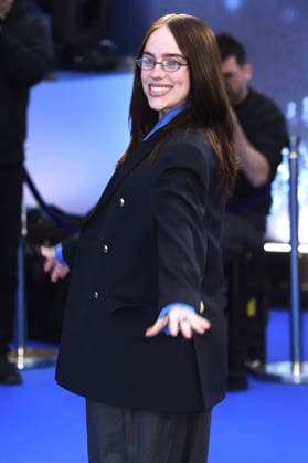 Billie Eilish at the premiere of the 3D concert film Billie Eilish Hit Me Hard and Soft The Tour at Odeon Luxe Leicester Square London, 28 04 2026 Foto:xS.xVasx xFuturexImagex eilish_6460