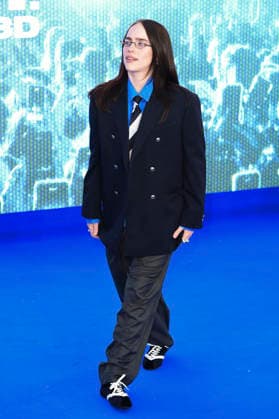 Billie Eilish at the premiere of the 3D concert film Billie Eilish Hit Me Hard and Soft The Tour at Odeon Luxe Leicester Square London, 28 04 2026 Foto:xS.xVasx xFuturexImagex eilish_6465