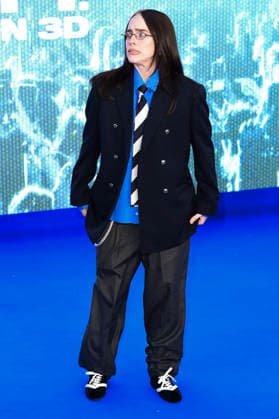 Billie Eilish at the premiere of the 3D concert film Billie Eilish Hit Me Hard and Soft The Tour at Odeon Luxe Leicester Square London, 28 04 2026 Foto:xS.xVasx xFuturexImagex eilish_6466