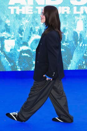 Billie Eilish at the premiere of the 3D concert film Billie Eilish Hit Me Hard and Soft The Tour at Odeon Luxe Leicester Square London, 28 04 2026 Foto:xS.xVasx xFuturexImagex eilish_6477