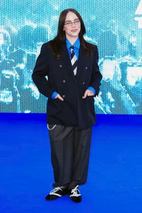Billie Eilish at the premiere of the 3D concert film Billie Eilish Hit Me Hard and Soft The Tour at Odeon Luxe Leicester Square London, 28 04 2026 Foto:xS.xVasx xFuturexImagex eilish_6479