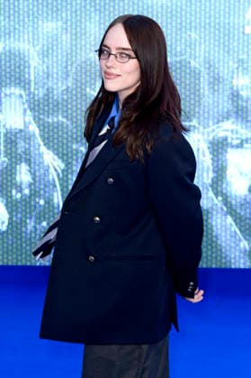 Billie Eilish at the premiere of the 3D concert film Billie Eilish Hit Me Hard and Soft The Tour at Odeon Luxe Leicester Square London, 28 04 2026 Foto:xS.xVasx xFuturexImagex eilish_6481