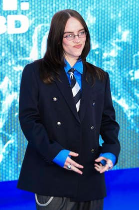 Billie Eilish at the premiere of the 3D concert film Billie Eilish Hit Me Hard and Soft The Tour at Odeon Luxe Leicester Square London, 28 04 2026 Foto:xS.xVasx xFuturexImagex eilish_6484