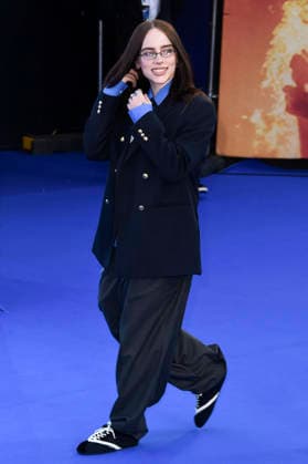 Billie Eilish at the premiere of the 3D concert film Billie Eilish Hit Me Hard and Soft The Tour at Odeon Luxe Leicester Square London, 28 04 2026 Foto:xS.xVasx xFuturexImagex eilish_6493