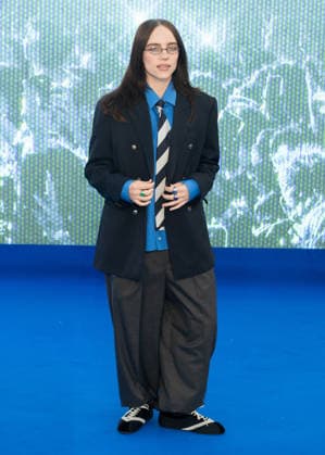 Billie Eilish attends the UK Premiere of Billie Eilish - Hit Me Hard and Soft: The Tour Live In 3D at Odeon Luxe Leicester Square in London, England. UK. Tuesday 28th April 2026. Copyright: xJamesxWarrenx ae75e671