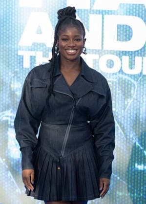 Clara Amfo attends the UK Premiere of Billie Eilish - Hit Me Hard and Soft: The Tour Live In 3D at Odeon Luxe Leicester Square in London, England. UK. Tuesday 28th April 2026. Copyright: xJamesxWarrenx ae75e722