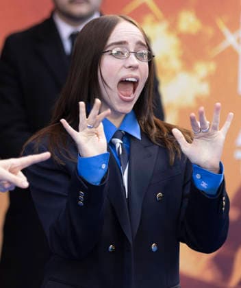 Billie Eilish Hit Me Hard and Soft - The Tour Live in 3D film premiere, London, UK, on 28th April 2026 Billie Eilish at Billie Eilish Hit Me Hard and Soft - The Tour Live in 3D film premiere, London, UK, on 28th April 2026, Credit:James Shaw Avalon UNITED KINGDOM, LONDON, London  Copyright: xJamesxShawx xAvalonx 1095079702