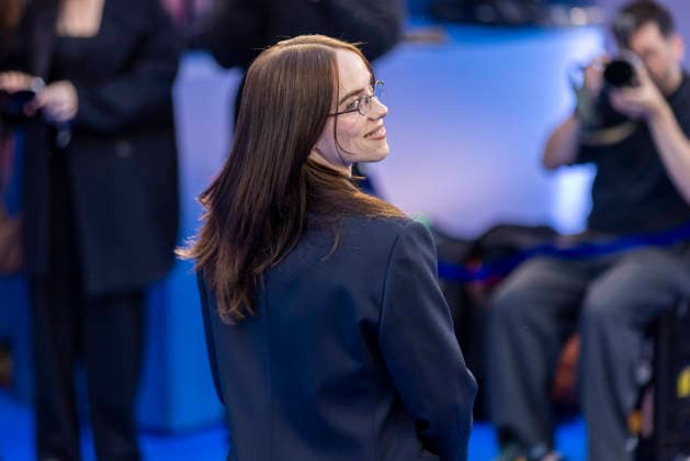 Billie Eilish Hit Me Hard and Soft - The Tour Live in 3D film premiere, London, UK, on 28th April 2026 Billie Eilish at Billie Eilish Hit Me Hard and Soft - The Tour Live in 3D film premiere, London, UK, on 28th April 2026, Credit:James Shaw Avalon UNITED KINGDOM, LONDON, London  Copyright: xJamesxShawx xAvalonx 1095079761