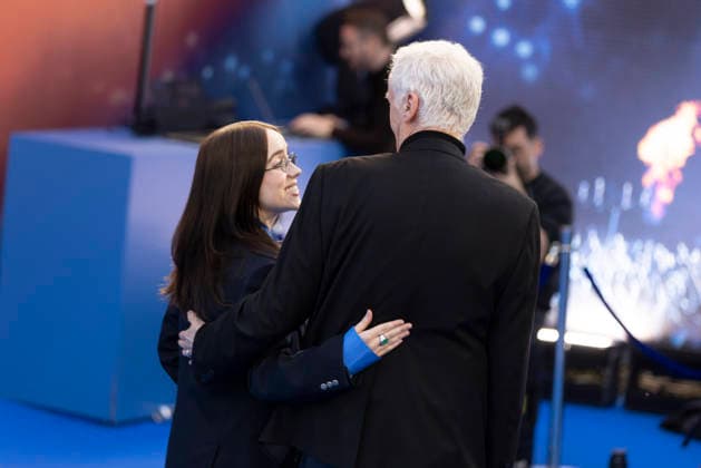 Billie Eilish Hit Me Hard and Soft - The Tour Live in 3D film premiere, London, UK, on 28th April 2026 James Cameron and Billie Eilish at Billie Eilish Hit Me Hard and Soft - The Tour Live in 3D film premiere, London, UK, on 28th April 2026, Credit:James Shaw Avalon UNITED KINGDOM, LONDON, London  Copyright: xJamesxShawx xAvalonx 1095080150