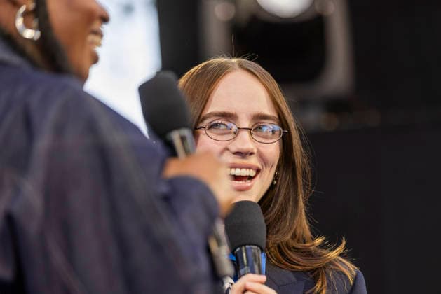 Billie Eilish Hit Me Hard and Soft - The Tour Live in 3D film premiere, London, UK, on 28th April 2026 Billie Eilish at Billie Eilish Hit Me Hard and Soft - The Tour Live in 3D film premiere, London, UK, on 28th April 2026, Credit:James Shaw Avalon UNITED KINGDOM, LONDON, London  Copyright: xJamesxShawx xAvalonx 1095080088