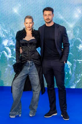 Billie Eilish Hit Me Hard and Soft - The Tour Live in 3D film premiere, London, UK, on 28th April 2026 Lottie Moss and Themy Kalaitzis at Billie Eilish Hit Me Hard and Soft - The Tour Live in 3D film premiere, London, UK, on 28th April 2026, Credit:James Shaw Avalon UNITED KINGDOM, LONDON, London  Copyright: xJamesxShawx xAvalonx 1095080268