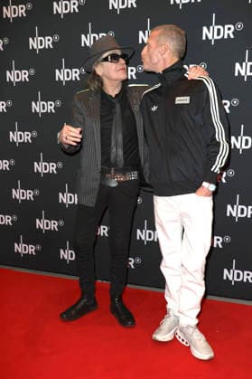 Udo Lindenberg and Benjamin von Stuckrad Barre at the premiere of the ARD documentary Udo Rebell Rockstar Icon in the Astor Filmlounge Hafencity Hamburg, 28 04 2026 Foto:xgbrcix xFuturexImagex udo_6464