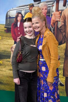 Louisa Imhof and Eva Imhof at the premiere of the movie Glennkill Ein Schafskrimi The Sheep Detectives at the cinema in the KulturBrauerei Berlin, 28 04 2026 Foto:xM.xBehrensx xFuturexImagex glennkill_6406
