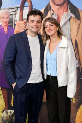 Daniel Zorn and Laura Mielke at the premiere of the feature film Glennkill Ein Schafskrimi The Sheep Detectives at the cinema in the KulturBrauerei Berlin, 28 04 2026 Foto:xM.xBehrensx xFuturexImagex glennkill_6415