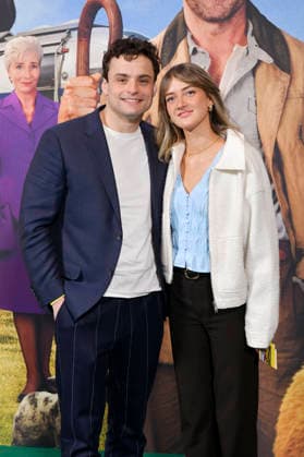 Daniel Zorn and Laura Mielke at the premiere of the feature film Glennkill Ein Schafskrimi The Sheep Detectives at the cinema in the KulturBrauerei Berlin, 28 04 2026 Foto:xM.xBehrensx xFuturexImagex glennkill_6416