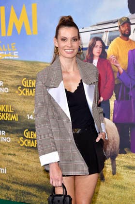 Rebecca Kunikowski at the premiere of the feature film Glennkill Ein Schafskrimi The Sheep Detectives at the KulturBrauerei cinema in Berlin, 28 04 2026 Foto:xM.xBehrensx xFuturexImagex glennkill_6440