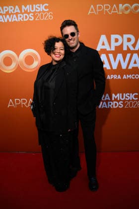 APRA MUSIC AWARDS 2026, Mahalia Barnes and Ben Rodgers attend the 2026 APRA Music Awards at Hordern Pavilion, in Sydney, Wednesday, April 29, 2026. ( NO ARCHIVING SYDNEY NEW SOUTH WALES AUSTRALIA  Copyright: xDANxHIMBRECHTSx 20260429134768054682