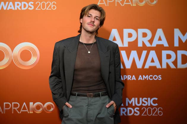 APRA MUSIC AWARDS 2026, Ruel attends the 2026 APRA Music Awards at Hordern Pavilion, in Sydney, Wednesday, April 29, 2026. ( NO ARCHIVING SYDNEY NEW SOUTH WALES AUSTRALIA  Copyright: xDANxHIMBRECHTSx 20260429155911405209