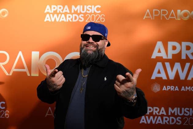 APRA MUSIC AWARDS 2026, Briggs attends the 2026 APRA Music Awards at Hordern Pavilion, in Sydney, Wednesday, April 29, 2026. ( NO ARCHIVING SYDNEY NEW SOUTH WALES AUSTRALIA  Copyright: xDANxHIMBRECHTSx 20260429125193792355