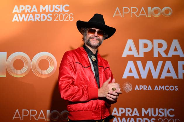 APRA MUSIC AWARDS 2026, Henry Wagons attends the 2026 APRA Music Awards at Hordern Pavilion, in Sydney, Wednesday, April 29, 2026. ( NO ARCHIVING SYDNEY NEW SOUTH WALES AUSTRALIA  Copyright: xDANxHIMBRECHTSx 20260429164083689498