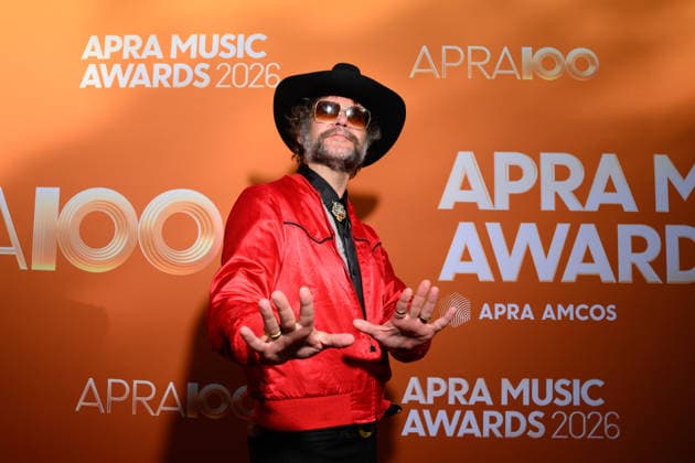 APRA MUSIC AWARDS 2026, Henry Wagons attends the 2026 APRA Music Awards at Hordern Pavilion, in Sydney, Wednesday, April 29, 2026. ( NO ARCHIVING SYDNEY NEW SOUTH WALES AUSTRALIA  Copyright: xDANxHIMBRECHTSx 20260429187179167585