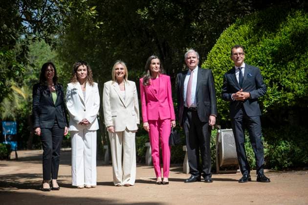 La reina Letizia asiste a la proclamacion de los premios Princesa Girona Arte 2026 en Granada el miércoles 29 de abril de 2026 Spanish Queen Letizia attending Princess Girona Arte 2026 awards in Granada on Wednesday, 29 April 2026. Lorenzo Carnero Cordon Press Cordon Press 