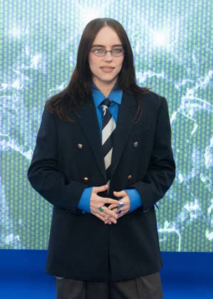 Billie Eilish Hit Me Hard and Soft UK Premiere - London Billie Eilish attends the UK Premiere of Billie Eilish - Hit Me Hard and Soft: The Tour Live In 3D at Odeon Luxe Leicester Square in London, England. UK. Tuesday 28th April 2026. Photo by James Warren Famous ABACAPRESS.COM London United Kingdom  Copyright: xFamous ABACAx