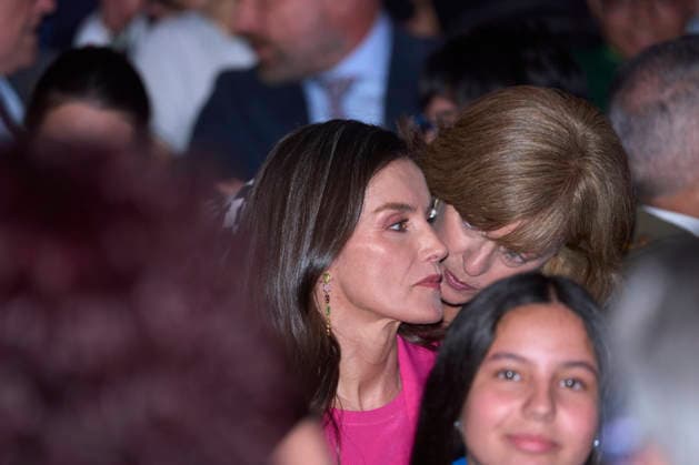 April 29, 2026, Granada, Andalucia, Spain: Queen Letizia of Spain, Marta Carazo, Chief of Queen LetiziaÃ¢â‚¬â ¢ Secretary attends Announcement of the Princess of Girona Award Ã¢â‚¬ËœArt 2026Ã¢â‚¬â ¢ during the fourth stage of the Tour del Talento at Manuel de Falla Auditorium on April 29, 2026 in Granada, Spain Granada Spain  - ZUMAg15_ 20260429_zaf_g15_076 Copyright: xJackxAbuinx