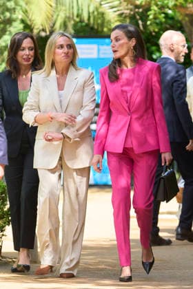 29-04-2026 Granada Queen Letizia with Mayor Marifran Carazo attended the announcement of the Girona Arts Prize 2026 during the fourth stage of the Tour del Talento at Manuel de Falla Auditorium in Granada. No Spain Â  Copyright: xPPEx