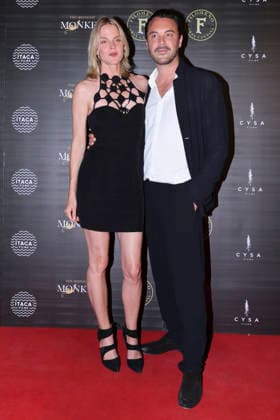 April 28, 2026, Mexico City, Ciudad de Mexico, Mexico: Jack Huston and his wife Shannan Click attend the red carpet for the Day of the Fight at The Midnight Monkey. on April 28, 2026 in Mexico City, Mexico. Mexico City Mexico - ZUMAe321 20260428_zea_e321_083 Copyright: xYamakxPereax