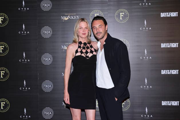 April 28, 2026, Mexico City, Ciudad de Mexico, Mexico: Jack Huston and his wife Shannan Click attend the red carpet for the Day of the Fight at The Midnight Monkey. on April 28, 2026 in Mexico City, Mexico. Mexico City Mexico  - ZUMAe321 20260428_zea_e321_074 Copyright: xYamakxPereax