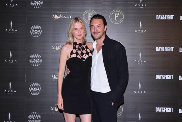 April 28, 2026, Mexico City, Ciudad de Mexico, Mexico: Jack Huston and his wife Shannan Click attend the red carpet for the Day of the Fight at The Midnight Monkey. on April 28, 2026 in Mexico City, Mexico. Mexico City Mexico  - ZUMAe321 20260428_zea_e321_195 Copyright: xYamakxPereax