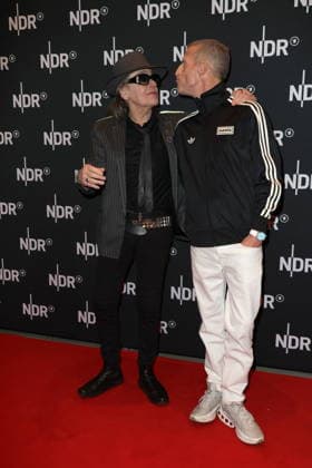 PREMIERE UDO REBELL ROCKSTAR 28 04 2026 Udo Lindenberg, Benjamin von Stuckrad Barre, Premiere of the film UDO Rebell Rockstar at the Astor Filmlounge in Hafencity, Hamburg, 28 04 2026 Copyright: xEventpressxMPx