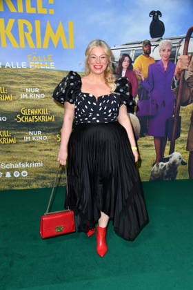 Premiere GLENNKILL EIN SCHAFSKRIMI Caterina Pogorzelski at the premiere GLENNKILL EIN SCHAFSKRIMI at the cinema in the KulturBrauerei in Berlin on 28 04 2026 Copyright: xEventpressxBerndtx