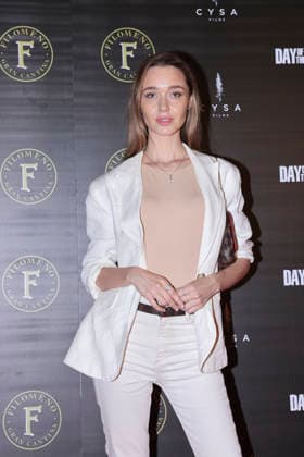 April 28, 2026, Mexico City, Ciudad de Mexico, Mexico: Anna Shpak attends the red carpet for the Day of the Fight at The Midnight Monkey. on April 28, 2026 in Mexico City, Mexico. Mexico City Mexico  - ZUMAe321 20260428_zea_e321_194 Copyright: xYamakxPereax