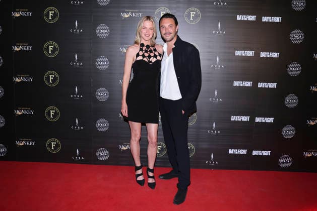 April 28, 2026, Mexico City, Ciudad de Mexico, Mexico: Jack Huston and his wife Shannan Click attend the red carpet for the Day of the Fight at The Midnight Monkey. on April 28, 2026 in Mexico City, Mexico. Mexico City Mexico - ZUMAe321 20260428_zea_e321_091 Copyright: xYamakxPereax