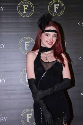 April 28, 2026, Mexico City, Ciudad de Mexico, Mexico: Jacqueline Ivette attends the red carpet for the Day of the Fight at The Midnight Monkey. on April 28, 2026 in Mexico City, Mexico. Mexico City Mexico - ZUMAe321 20260428_zea_e321_095 Copyright: xYamakxPereax