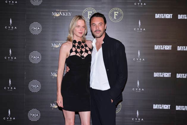 April 28, 2026, Mexico City, Ciudad de Mexico, Mexico: Jack Huston and his wife Shannan Click attend the red carpet for the Day of the Fight at The Midnight Monkey. on April 28, 2026 in Mexico City, Mexico. Mexico City Mexico - ZUMAe321 20260428_zea_e321_096 Copyright: xYamakxPereax