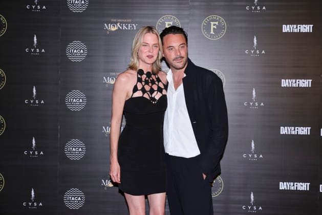 April 28, 2026, Mexico City, Ciudad de Mexico, Mexico: Jack Huston and his wife Shannan Click attend the red carpet for the Day of the Fight at The Midnight Monkey. on April 28, 2026 in Mexico City, Mexico. Mexico City Mexico  - ZUMAe321 20260428_zea_e321_181 Copyright: xYamakxPereax