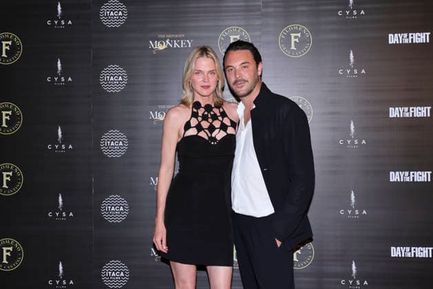 April 28, 2026, Mexico City, Ciudad de Mexico, Mexico: Jack Huston and his wife Shannan Click attend the red carpet for the Day of the Fight at The Midnight Monkey. on April 28, 2026 in Mexico City, Mexico. Mexico City Mexico  - ZUMAe321 20260428_zea_e321_175 Copyright: xYamakxPereax