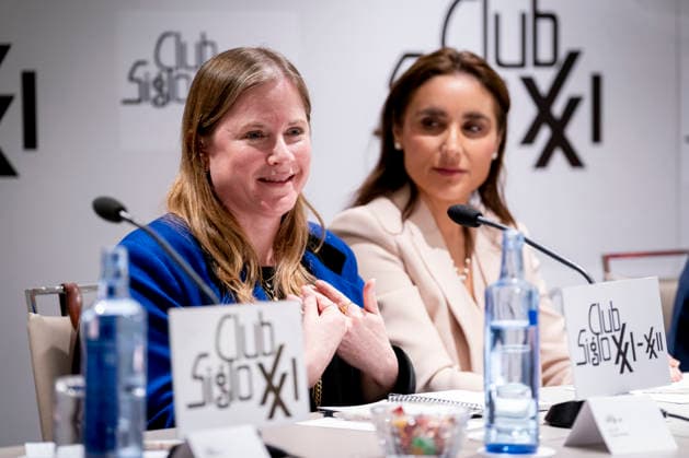 Israels Chargé dAffaires in Spain, Dana Erlich, speaks at the colloquium Club Siglo XXI Israels Chargé dAffaires in Spain, Dana Erlich i , speaks at a colloquium of the Club Siglo XXI , on April 29, 2026, in Madrid Spain 29 APRIL 2026 ISRAEL COLLOQUIUM A Pé Madrid Madrid Madrid Spain  Copyright: xA.xPÃ rezxMecax 7484700